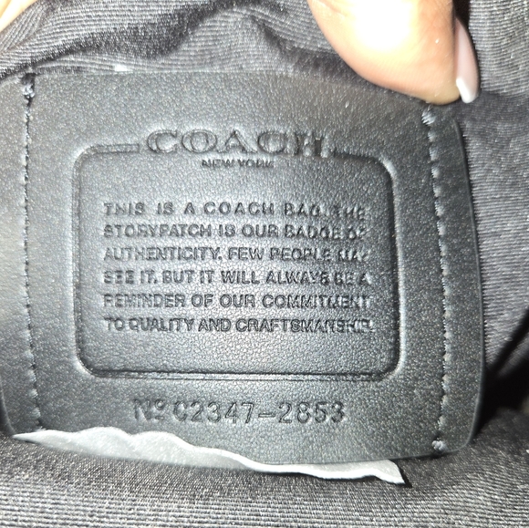 NWT Coach West Pack Signature Canvas Crossbody Bag - Picture 11 of 14